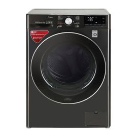 LG 8.0 kg Fully Automatic Front Load Washing Machine Black (FV1408S4B)