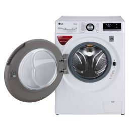 LG 7.0kg Front Load Washing Machine FV1207S4W: AI Direct Drive Washer Steam TurboWash