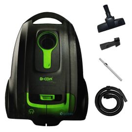 Meet the D-Con AC-1108G 2000w Vacuum Cleaner – a powerful 24kpa suction force, 4L capacity, and Speed Control for efficient cleaning. With a 5m cord, 1.5m hose, and Auto Cord Rewinder, it's your go-to for a spotless home.